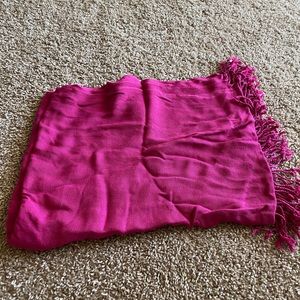 Pink scarf